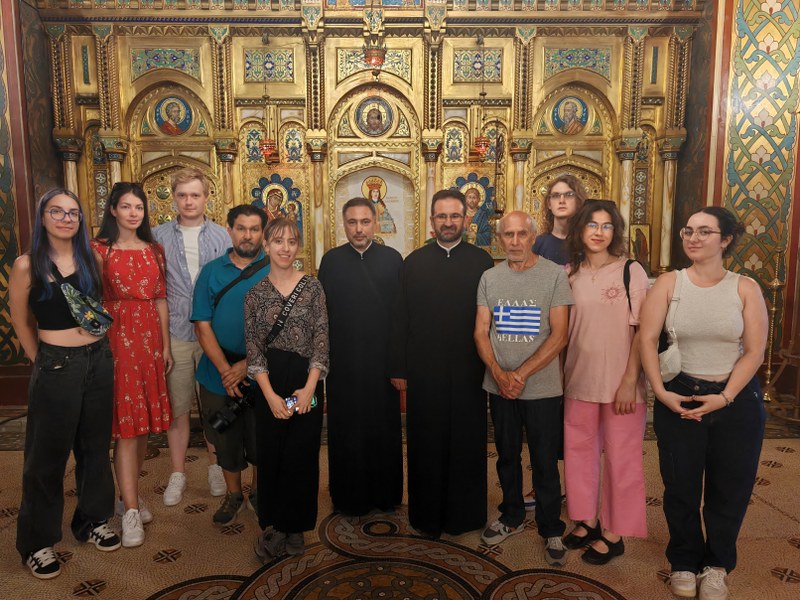 Studenți de la Arhitectură în vizită la Mănăstirea Argeșului