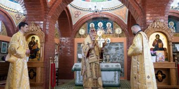 Slujire Arhierească la Mănăstirea Nașterea Sfântului Ioan Botezătorul – Corbeni