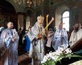 Slujire Arhierească la hramul parohiei Domnești de Jos
