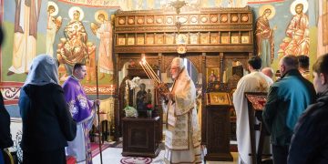 Chiriarhul Argeșului și Muscelului a slujit la Schitul de la Oești