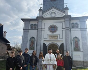 Activitate catehetică în cadrul Concursului Național Catehetic ,,Familia – binecuvântare a lui Dumnezeu şi şcoală a iubirii smerite” la parohia Rucărul de Jos, Protoieria Câmpulung Muscel