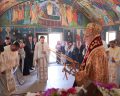 Slujire Arhierească la hramul Schitului Sfântul Ierarh Modest din Stoenești