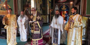 Liturghie Arhierească la Mănăstirea Sfântul Ilie Paltinul