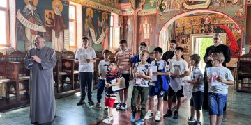 TABĂRA DE CREAȚIE RELIGIOASĂ ”SFÂNTUL APOSTOL ȘI EVANGHELIST LUCA”, ediția a XI-a la Mănăstirea Slănic