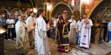 Slujbă Arhierească la hramul Mănăstirii Cotmeana