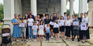 Atelier de pictură icoane pe sticlă – parohia Călinești Vale, protoieria Topoloveni